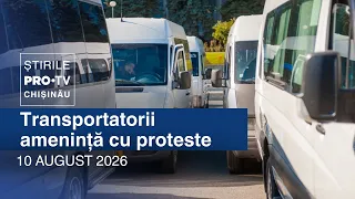PRO TV News (5:00 PM) | TRANSPORTERS THREATEN PROTESTS | Moldova