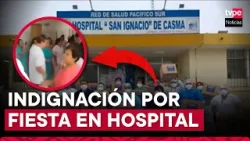 Médicos realizan fiesta con mariachis en pasillos del Hospital de Casma