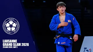 Рақобатҳои Муҳиддин Асадуллоев (-73кг) дар Ecole Mont-Olivet Lausanne Grand Slam 2026