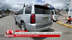 Días contados para que llegue el carro blindado para el alcalde de Cuenca