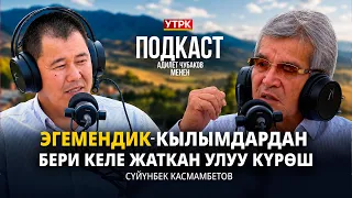 SUYUNBEK KASMAMBETOV PODCAST LOGO