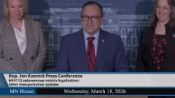 Пресс-конференция конгрессмена Джона Козника 18 марта 2026 года