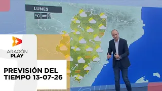 Weather forecast for Monday, July 13, 2026