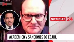Académico y sanciones de EE.UU.: “Es más bien una advertencia de lo que podría venir”