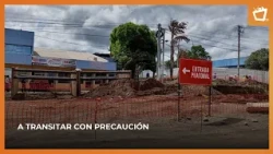 Managua City Hall urges pedestrians to use caution in construction zones