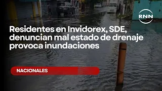 Invidorex, SDE residents report poor drainage conditions causing flooding
