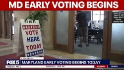 Maryland early voting begins