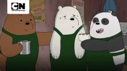 A LOUCURA DO CAFÉ COLOCA POLAR EM APUROS | URSOS SEM CURSO | CARTOON NETWORK