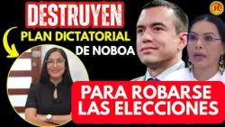 ¡NOBOA TIENE MIEDO! ? Ana Herrera DESTRUYE el plan dictatorial para ROBARSE las elecciones.