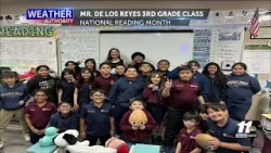 Занятие для 3-го класса мистера Де Лос Рейеса в рамках Национального месяца чтения — четверг, 12 ...