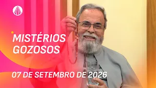 Terço de Aparecida com Pe. Antonio Maria - 07 de setembro 2026 [Mistérios Gozosos]
