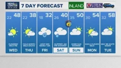 NEWS CENTER Maine Weather Video Forecast