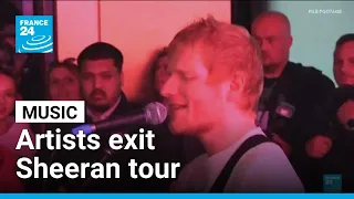 Ed Sheeran's tour in trouble after opening acts drop out in solidarity with rapper Macklemore