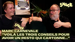 Marc Carnevale : de restaurateur liégeois à Monsieur Beurre, star des réseaux | SNACK