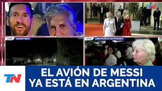 JORGE MESSI HAS PASSED AWAY: THE PLANE BRINGING LIONEL IS NOW IN ARGENTINA