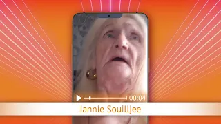 TV Oranje app video message - Jannie Souilljee