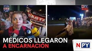 Doctors arrive in Encarnación