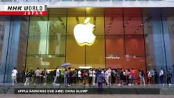 Apple earnings due amid China slumpーNHK WORLD-JAPAN NEWS