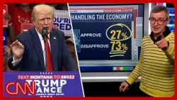 Inflation higher than expected. CNN rolls tape on Trump's economic promises