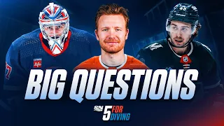 Oilers' Goaltending Nightmare Continues | 5 For Diving