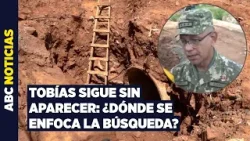 San Lorenzo: búsqueda de Tobías continúa con apoyo de camiones cisterna