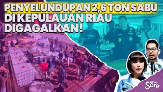 2,6 Ton Barang Bukti Penyelundupan Sabu di Kepulauan Riau Bersifat Cair