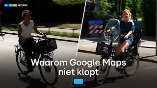 Ook vaak te laat op de fiets door Google Maps? Dit is waarom | RTL Nieuws