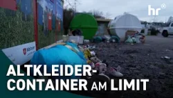 Wenn Altkleidercontainer als Müllhalde benutzt werden Wenn Altkleidercontainer als Müllhalde benutzt werden