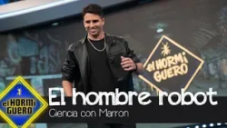 Maykon Replay, el 'hombre robot', asombra a Sandra Golpe - El Hormiguero