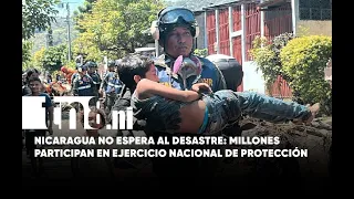 Nicaragua: SINAPRED highlights participation of over 1.2 million people in national drill