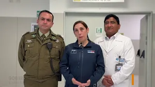 Wounded Carabineros officer is in stable condition and attackers remain at large