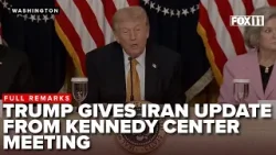 ПОЛНЫЙ ТЕКСТ ВЫСТУПЛЕНИЯ: Трамп предоставляет обновленную информацию по Ирану во время обеда с чл...