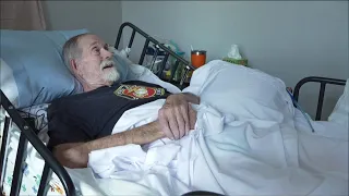Former Burnsville officer honored with salute, surrounded by family, colleagues as he enters hospice