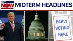 Midterm headlines: Breaking down key races, early voting surge