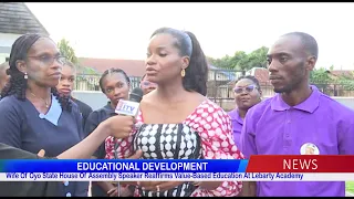 Wife Of Oyo State House Of Assembly Speaker Reaffirms Value-Based Education At Lebarty Academy
