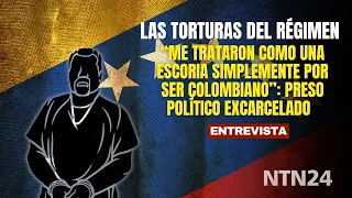 "They treated me like scum just for being Colombian": released political prisoner
