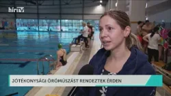 Lelátó - Jótékonysági örömúszást rendeztek Érden - HírTV