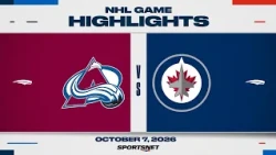 NHL Highlights | Avalanche vs. Jets - October 7, 2026