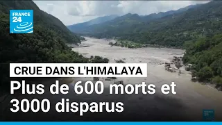 Crue dans l'Himalaya : plus de 600 morts et des milliers de disparus • FRANCE 24