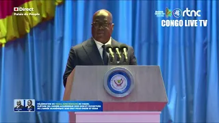 PRESIDENT FÉLIX TSHISEKEDI DELIVERS AN UNEXPECTED SPEECH BEFORE HIS COUNTERPARTS