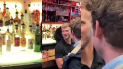 Вечеринка в Париже! Игроки команды Saints Тайлер Шоу и Талиесе Фуага посетили Город Света, чтобы ...