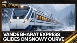 Vande Bharat Train Passes Through Snow Clad Mountains in J&K | WION Pulse