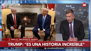 🚨 ATAQUE EN PLENO VUELO | Trump habló del copiloto y planteó dos hipótesis