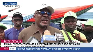 PWDs In Ondo State Declare Support For Pres. Tinubu's Re-election Bid