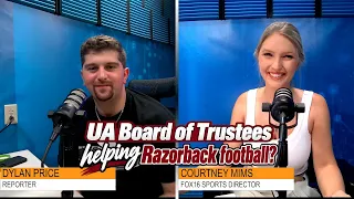 UA Board of Trustees actually helping the football program?? Breaking down the latest Razorback news