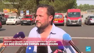 Incendies dans les Landes : "Le feu redevient virulent", prévient le préfet de Gironde