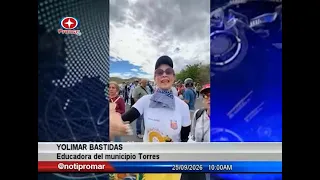 Carora-Barquisimeto highway closed in protest against constant power outages