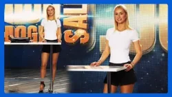 Monika präsentiert einen Kontaktgrill in der 50k-Sale-Show @PEARL-TV