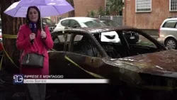 Ostia, auto incendiate e abbandonate da mesi in strada - Canale 10