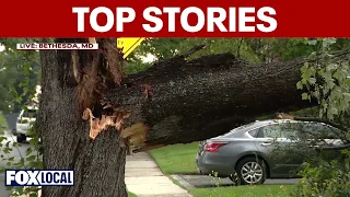 Storm damage in Montgomery County; scaffolding scare | TOP STORIES